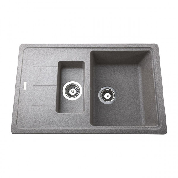 Гранітна мийка Globus Lux IZEO мокко 780х500мм (000023487)