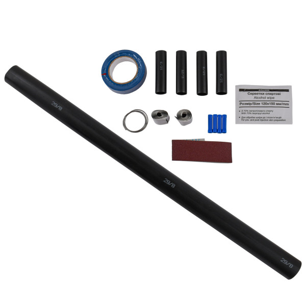 Муфта з’єднувальна кабельна МП-1 4×2,5 (29/8 мм, термоусаджувальна, до 1 кВ) (000001667)