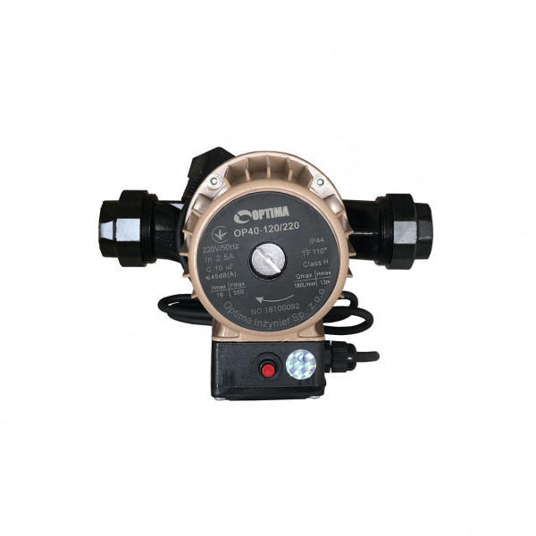 Насос циркуляційний Optima OP40-120 220мм + гайки + кабель з вилкою (000011556)