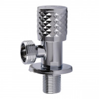 !Кран кутовий кераміка PROFESSIONAL EXCLUSIVE 1/2″X3/4″ 898 CHROME (1шт.) (000028369)