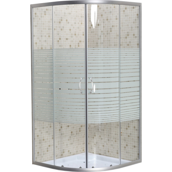 Душевая кабина полукруглая без поддона WISLA N90TS.Line BRAVO (1уп.) (000028395)