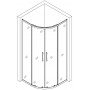 Душевая кабина полукруглая без поддона WISLA N90TS.Line BRAVO (1уп.) (000028395)
