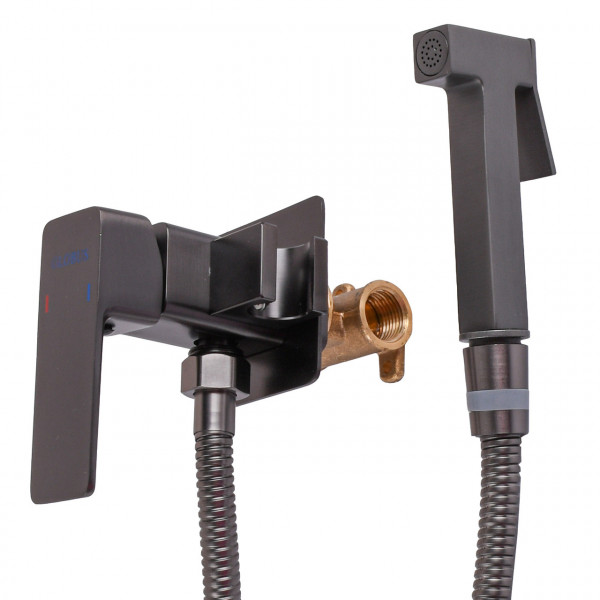 Смеситель гигиенический Globus Lux Milano GLM-0-106MIX-GP (000028570)