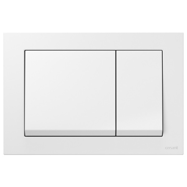 Кнопка смыва Cersanit ENTER II белая
