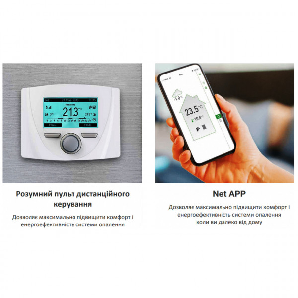 Котел газовий ITALTHERM SMART 25 K конденс, двоконтурний + коакс. димохід (000028652)