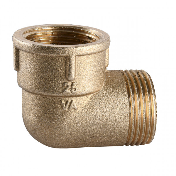 Кутник латунний 1″ВР х 1″ЗР ливарний А0118А VA (000010742)