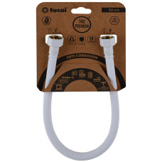 Шланг водяний TUCAI TAQ PREMIUM GRIF 1/2″x1/2″ BВ 0,5м.АНТИКОР. ACB HG-1212-500 (Білий Мат) 209973 (000029280)