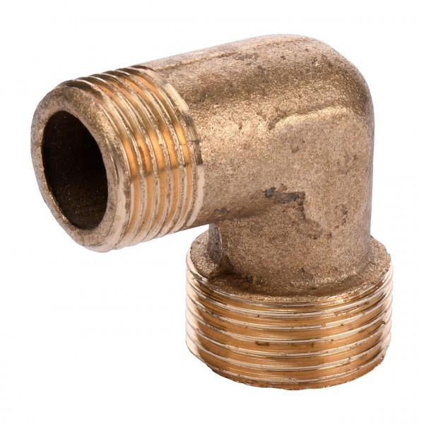 Кутник редукційний латунний 3/4″ЗР х 1/2″ЗР ливарний 1010Б (000011656)