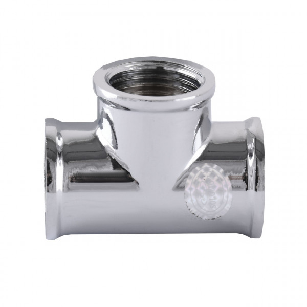 Трійник SOLOMON 1″ ВВВ хром 8202 (000000626)