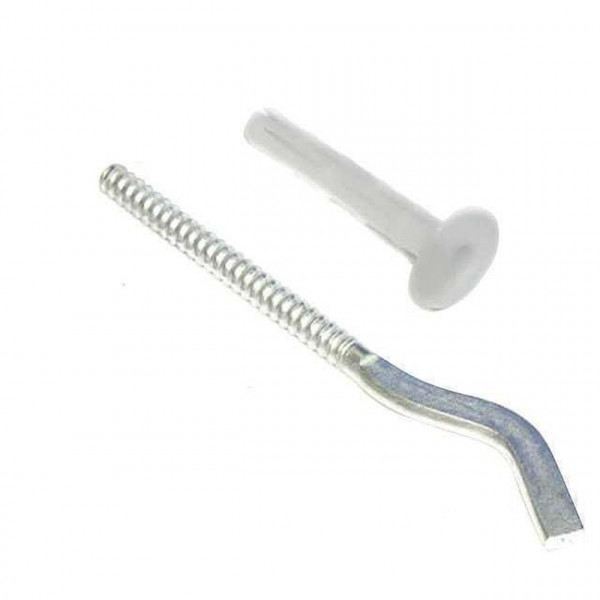 Кронштейн секційного радіатора CRISTAL NS-1011 штирьковий оцинкований з дюбелем ф9х170мм (кратно 2) (000001628)