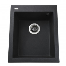 Гранітна мийка Globus Lux LAMA графіт 410х500мм-А0001 (000010602)