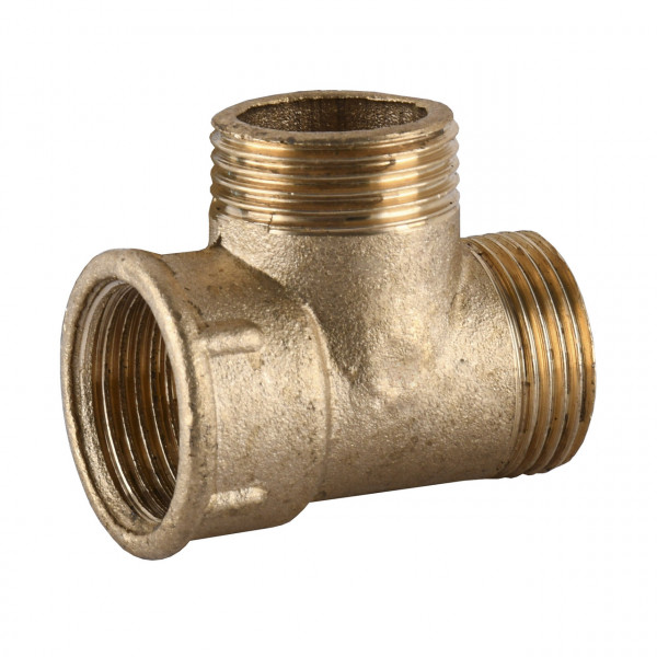 Трійник латунний 3/4″ЗР х 3/4″ЗР х 3/4″ВР ливарний 209Б (000011544)