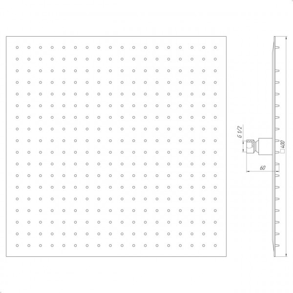 Душова лійка Globus Lux STQ-0400 (000015065)