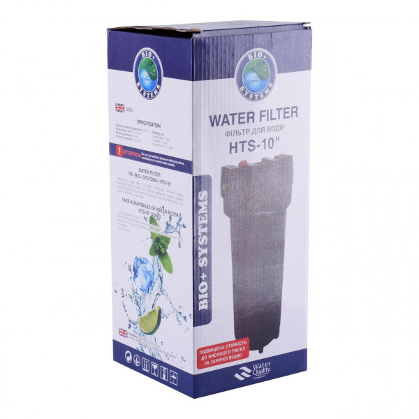 Посилена фільтр-колба для гар. води Bіо+ systems HTS-10, 1″ (000017383)
