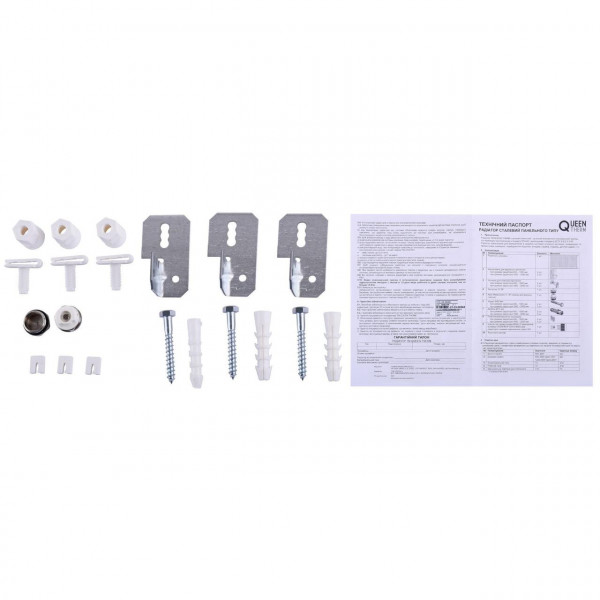 Радіатор сталевий панельний QUEEN THERM 22 бок 600х2000 (000021741)