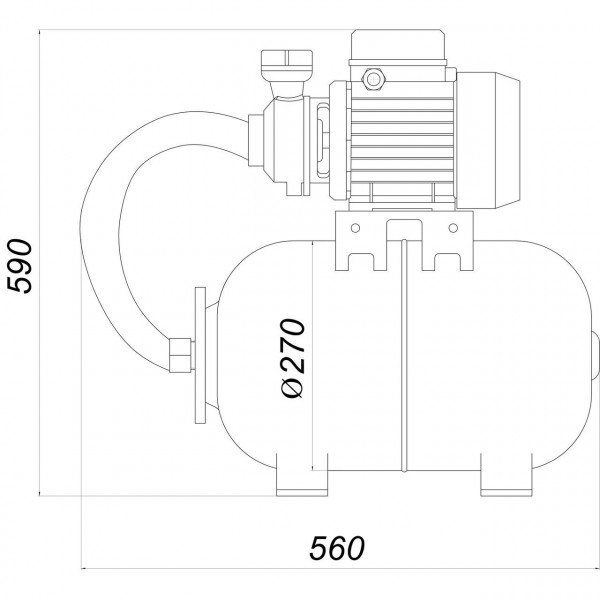 Насосна станція TR-D (Насос KF-5 1,1кВт) (000022262)