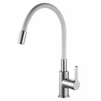 Смеситель для кухни DOMINO PRESTIGE DPS-203SLR-WHITE (000022594)