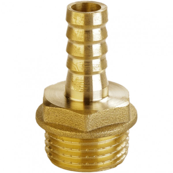 Штуцер латунний 1/2″ЗР х 6мм штампований А2022А VA (000025730)