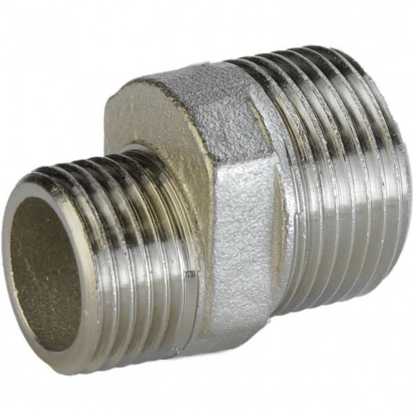 Ексцентрик для змішувача нікельований 3/4″ЗР х 1/2″ЗР ливарний Б3202А(нк) VA (000026260)