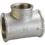 Трійник редукційний нікельований 1″ВР х 3/4″ВР х 1″ВР ливарний А0220А(нк) VA (000026565)