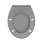Сидіння для унітазу колір сірий SoloPlast СП-1 (000028339)