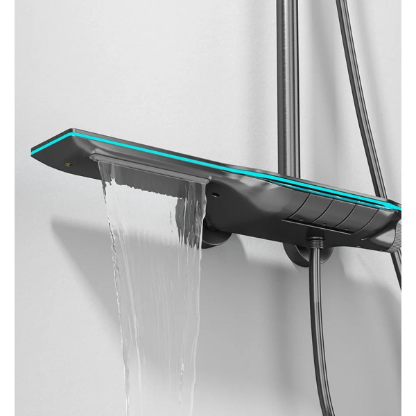 Душевая система с тропическим душем и автоматическим термостатом (421309087)