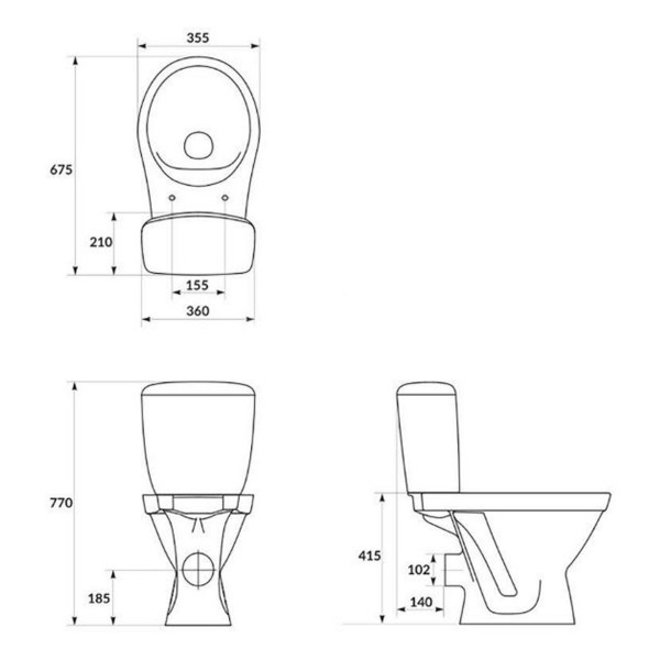 Компакт 819 NAXOS SIMPLEON CE 011 3/6 з кришкою дюроп ліфт (000029859)