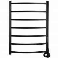 Рушникосушарка UNIO LD ЕU 700-500-7 BLK Драбинка Дуга електро чорна (000029424)