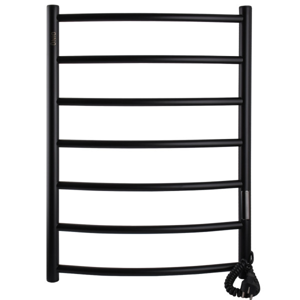 Рушникосушарка UNIO LD ЕU 700-500-7 BLK Лесенка Дуга электро черная (000029424)