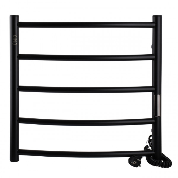 Рушникосушарка UNIO LD ЕU 500-500-5 BLK Лесенка Дуга электро черная (000029422)