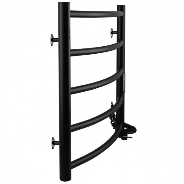 Рушникосушарка UNIO LD ЕU 500-500-5 BLK Лесенка Дуга электро черная (000029422)