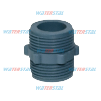 Нипель 3/4 (пластик) Н-34 для з'єднання шланга пральної машини (000029847)