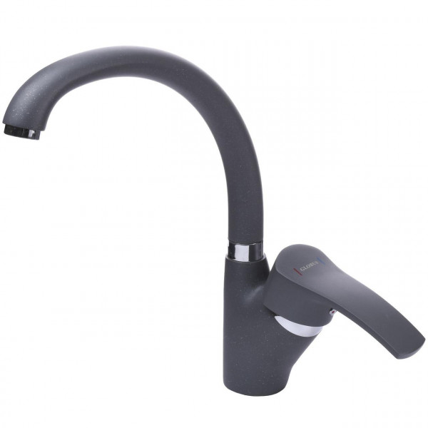 Змішувач для кухні Globus Lux QUEENSLAND GLQU-0203S-BIG-3-TITANIUM (000019214)