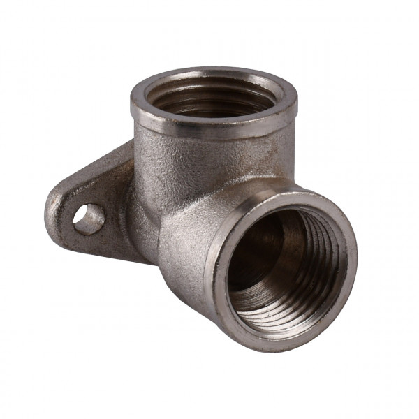 Кутник SOLOMON 1/2″ НІКЕЛЬ ВВ 8221 монтажний N (000029898)