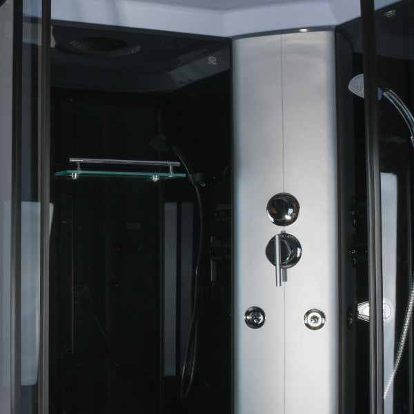 Душевой бокс полукруглый BARYCZ LL90GBB BRAVO (4уп.) (000029087)