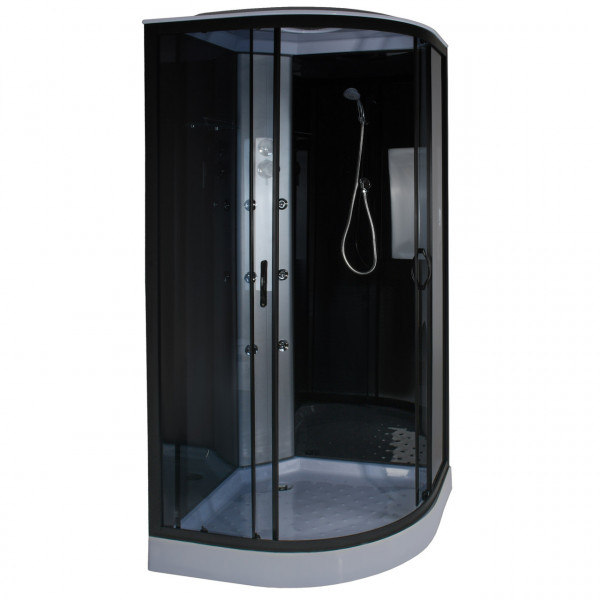 Душевой бокс полукруглый BARYCZ LL90GBB BRAVO (4уп.) (000029087)