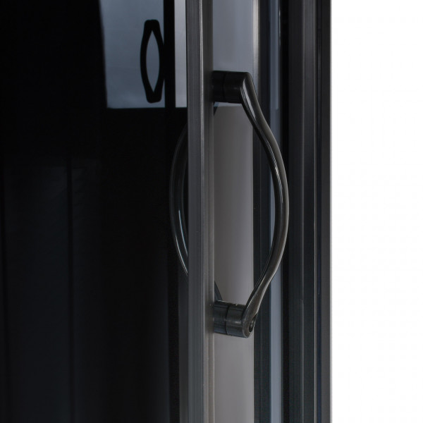 Душовий бокс півкруглий без даху SAN L90GBB BRAVO (3уп.) (000029100)