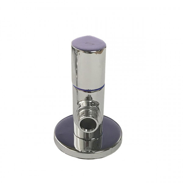 Кран напівобертовий кутовий з цангою SOLOMON 1/2″x3/8″ 9082 (000004137)