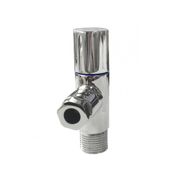 Кран напівобертовий кутовий з цангою SOLOMON 1/2″x3/8″ 9082 (000004137)