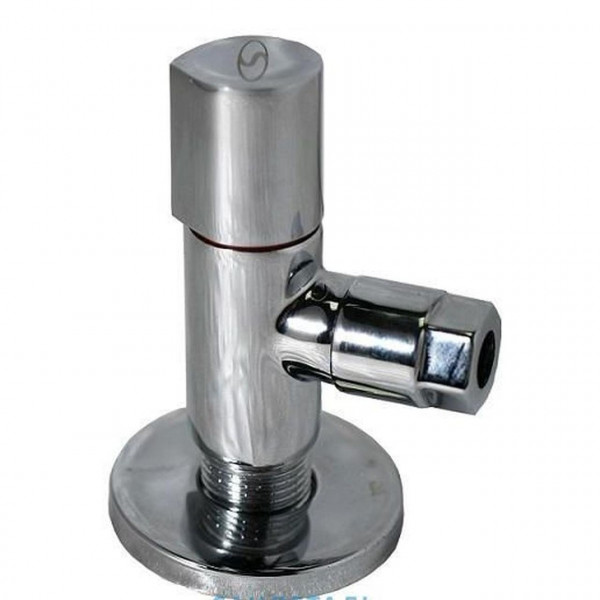 Кран напівобертовий кутовий з цангою SOLOMON 1/2″x3/8″ 9082 (000004137)