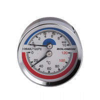 Термоманометр аксіальний SOLOMON V1245 S М10х1 (000029775)
