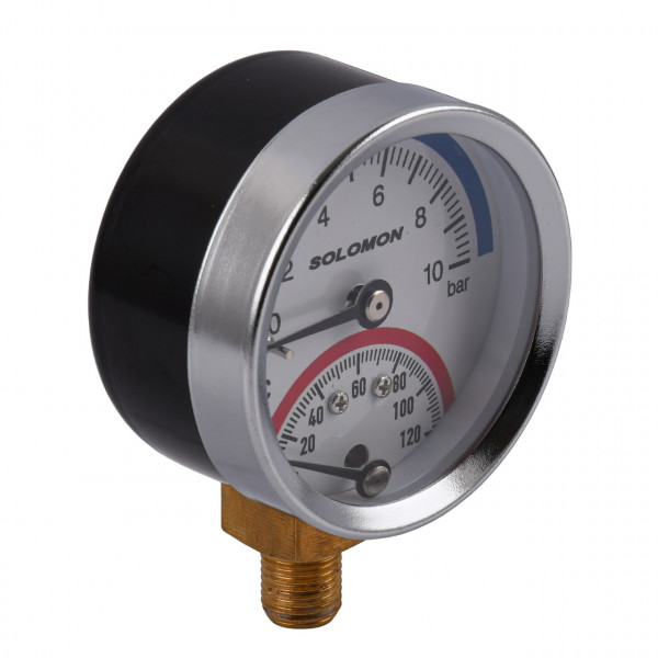 Термоманометр радіальний SOLOMON V1244 S М10х1 (000029773)