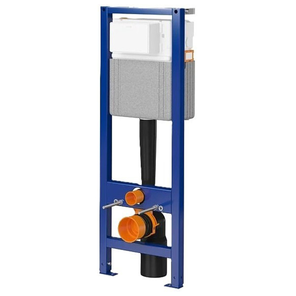 КОМПЛЕКТ С04: ИНСТ СИС-МА SYSTEM 40 MEХАН+ MITO RED 411 С полип сид + кнопка смыва ENTER II белая (000030589)