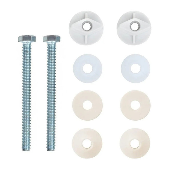 Комплект арматуры для сливного бачка с нижней подачей воды 1/2″, с одним режимом слива АБк-12 (000030903)