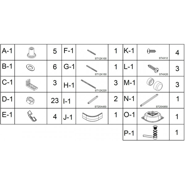 Душевой поддон полукруглый SLUPIA RM90F BRAVO (1уп.) (000029174)