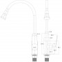 Смеситель для кухни Globus Lux BONN GLB-0203SA-G03 (000028499)
