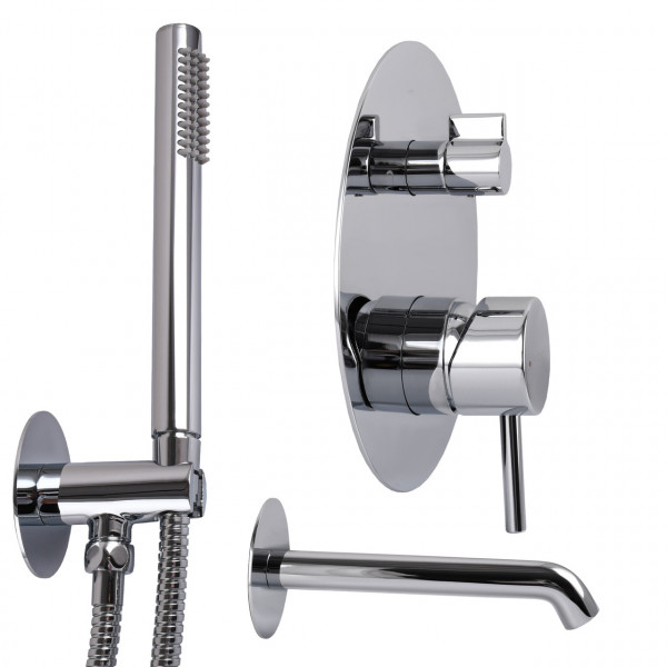 Смеситель для ванны встроенный TOPAZ LOFT TLF 32202-H39-C (000028882)