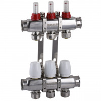 Коллектор ISOLTUBEX SPAIN INOX AISI-304 нержавеющая сталь CO-3 (1″х3) (000020385)