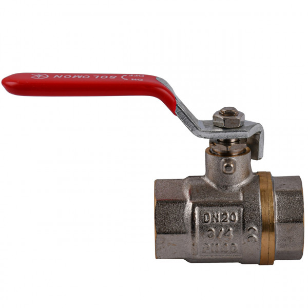 Кран кульовий прямий SOLOMON 3/4″ ВВ КР PN40 B1001 (000029403)