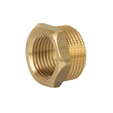 Футорка латунна 3/4″ЗР х 1/2″ВР штампована А07002А VA (000031063)